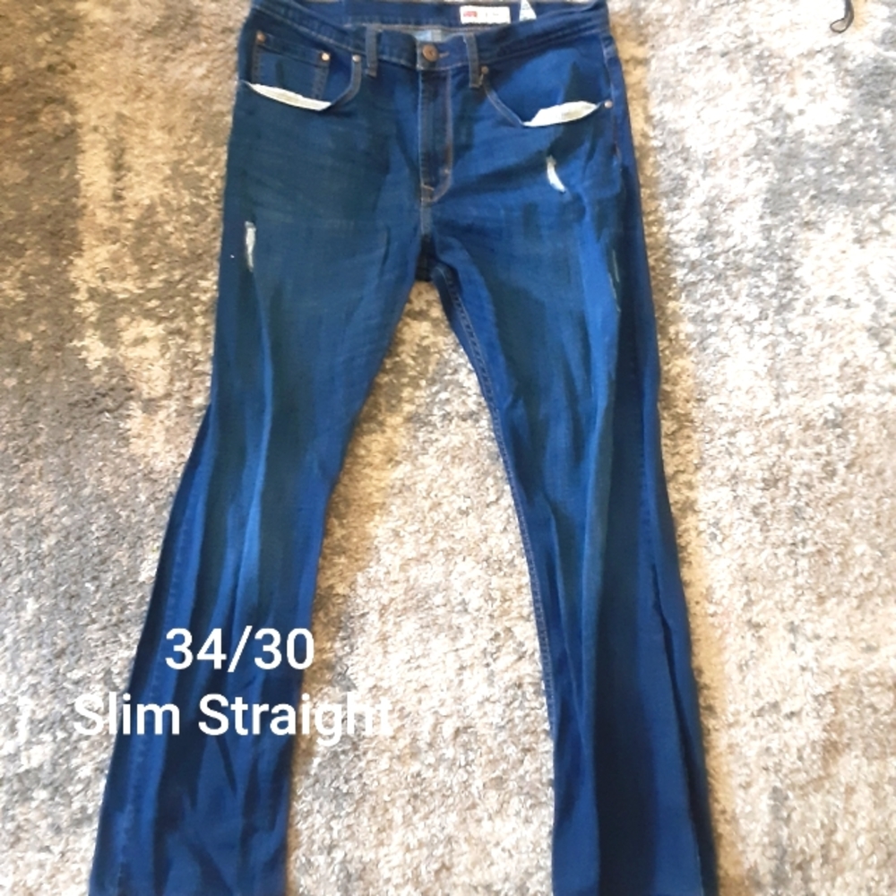 Slim Straight Jeans